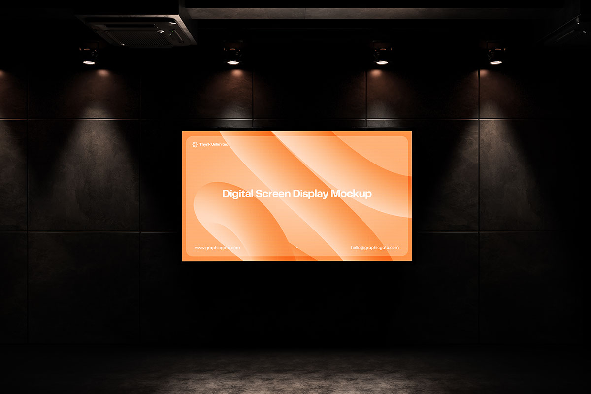 Free Digital Screen Mockup on Behance :: Behance