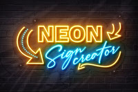 Neon sign creater