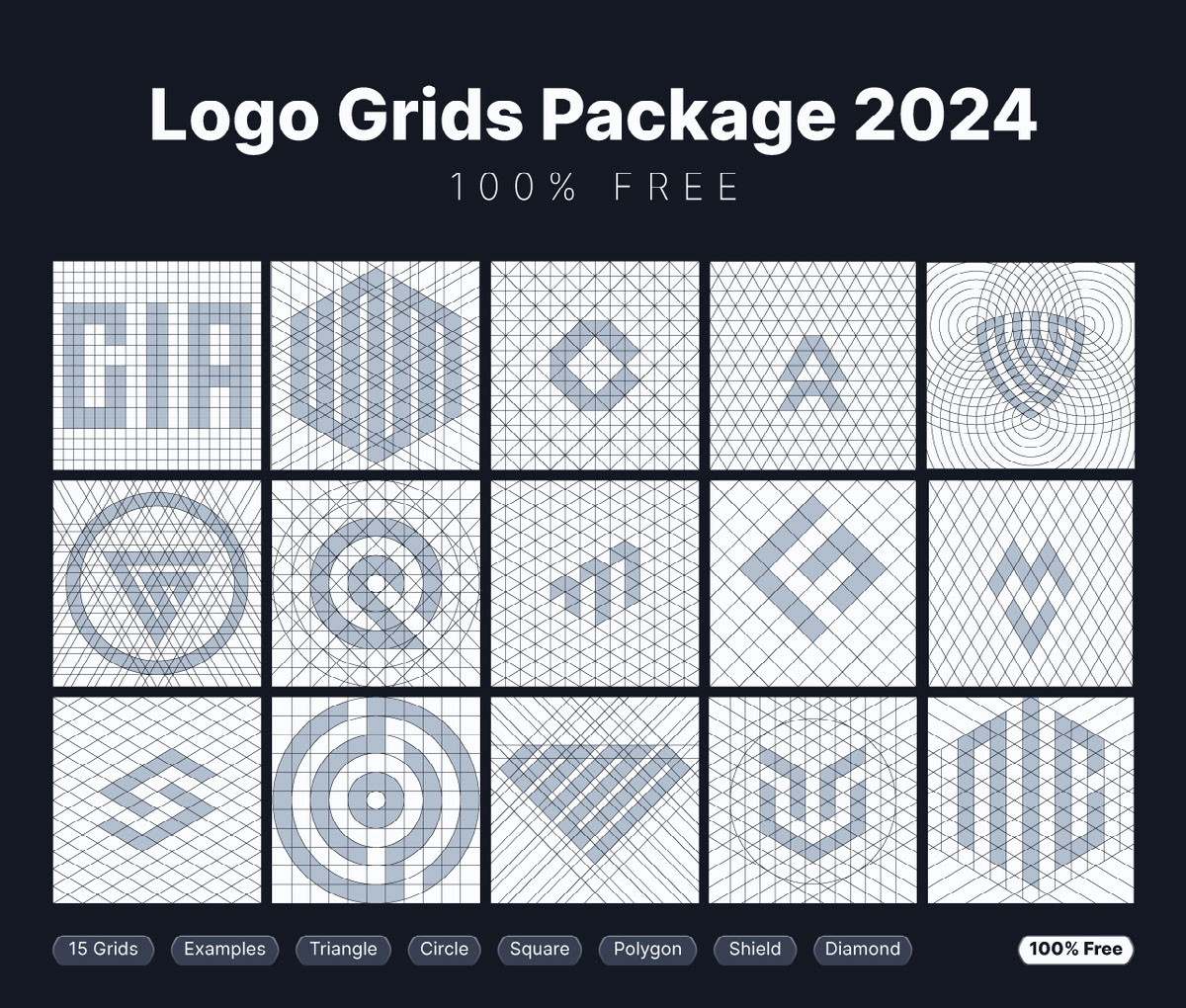 Logo Grids Package 2024 On Behance Behance