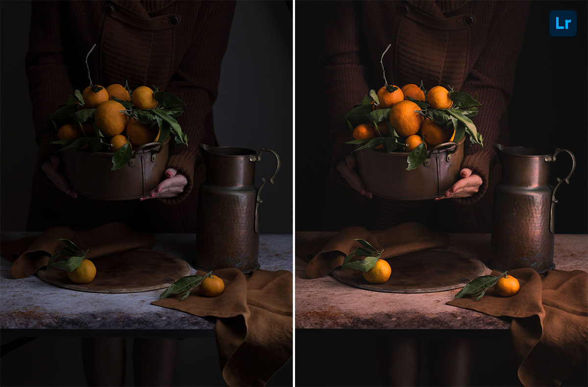 Seasonal satsumas Edit Lightroom