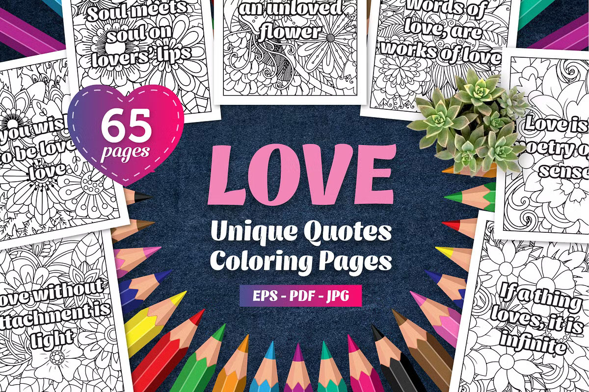 65-Love-Quotes-Unique-Coloring-Pages rendition image