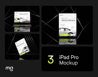 Black Mirror - iPad Pro Mockup