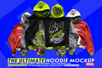 the ultimate realistic hoodie mockup PSD template