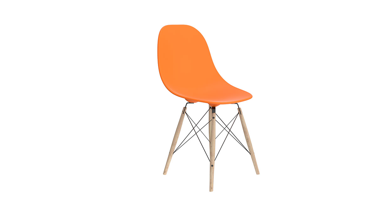 Eames Chair rendition image