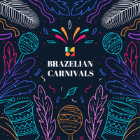 FREE line art floral design for Brazilian carnivals