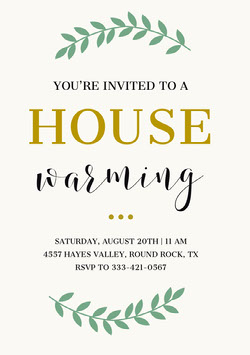 Featured image of post Housewarming Invitation Card Online Free We have been working for this day and we are super proud to invite for our housewarming party