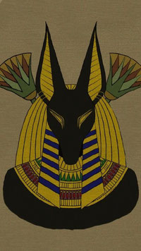 Anubis Painting