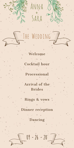 Wedding Ceremony Booklet Template Free from cdn.cp.adobe.io
