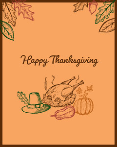 Free Customizable Templates For Thanksgiving Adobe Spark
