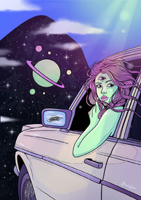Alien girl - Galaxy Road trip
