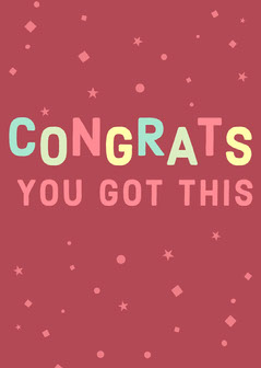 Free Customizable Templates For Congratulations Adobe Spark