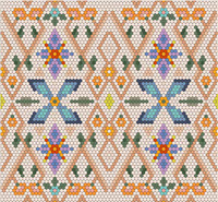 Botanical Mosaic Pattern on Behance