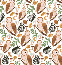 12 Autumn birds-pattern