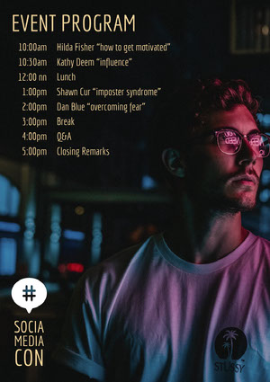 Free Event Program Templates Adobe Spark