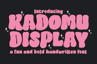 Kadomu - Display Font