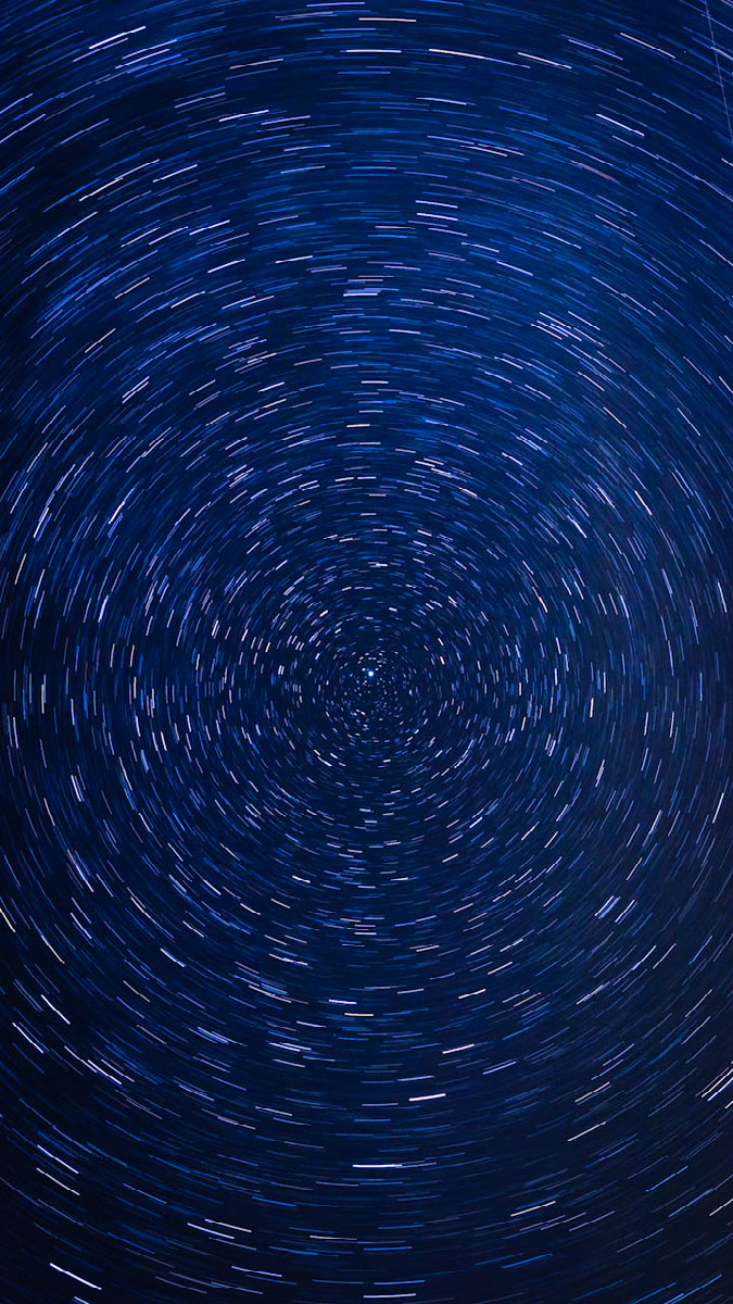 Polaris star / Earth rotation | Edit | Photoshop Lightroom