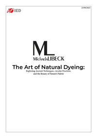 The art of natural dyeing