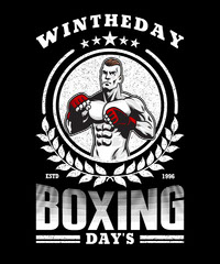 Boxing Custom T Shirt Design