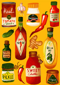 Sauces poster A4