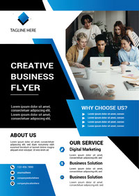 corporate modern business flyer template :: Behance