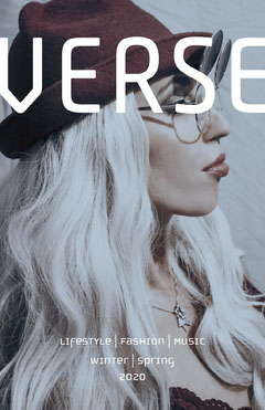 Download Free Customizable Fashion Magazines Cover Templates Adobe Spark PSD Mockups.