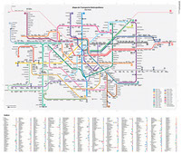 Mapa do Transporte Publico de SP