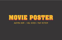 Movie Poster Process