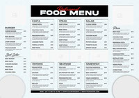 Free PSD Template || Restaurant Menu Design :: Behance