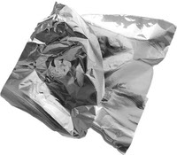 Aluminum foil  texture