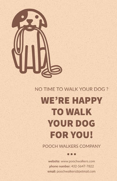 Dog Walking Template from cdn.cp.adobe.io