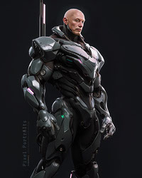Armored Elon Luthor