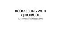 Basic Concepts of Quickbooks Accounting