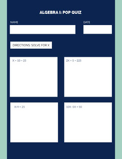 Customizable Quiz Night Poster Templates Adobe Spark