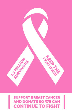 Customizable Breast Cancer Flyer Templates Adobe Spark