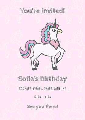 Birthday Invitations Adobe Spark