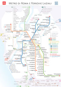 Rome metro map :: Behance
