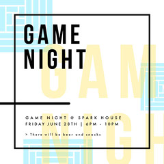 Customizable Game Night Flyer Templates Adobe Spark