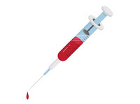 Syringe with Blood