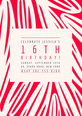 Free Birthday Invitation Templates For Girls Adobe Spark