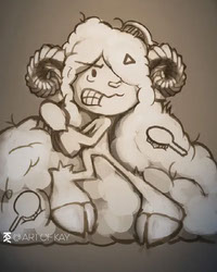 Fluffy Sheep 841