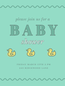 Baby Shower Invitations Adobe Spark