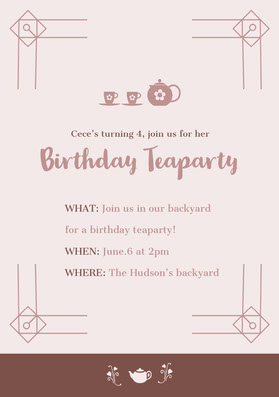 Download Free Birthday Invitations Adobe Spark Free SVG Cut Files.