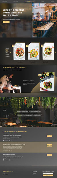 donairdash restaurant website