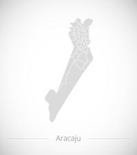 Mapa de Aracaju