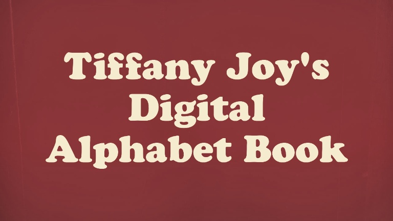 Digital Alphabet Book