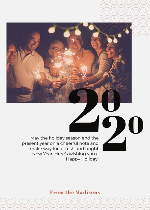 Free New Year Card Maker New Year Wishes And Greetings Adobe Spark