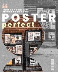 Poster design with original photo