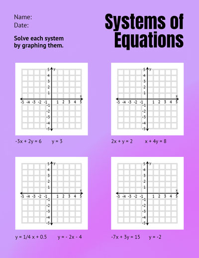 Free Math Worksheet Templates | Adobe Express