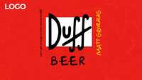 Duff Beer Logo Design