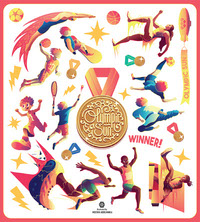 Olympic Sun - Sticker Print Sheet